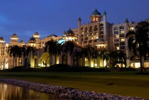 Front of property – evening/night