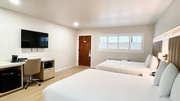 Superior Room, 2 Queen Beds | Desk, iron/ironing board, free WiFi, bed sheets