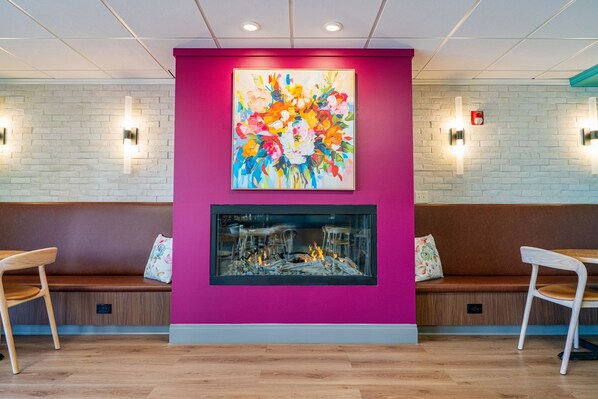 Sala de estar en el lobby