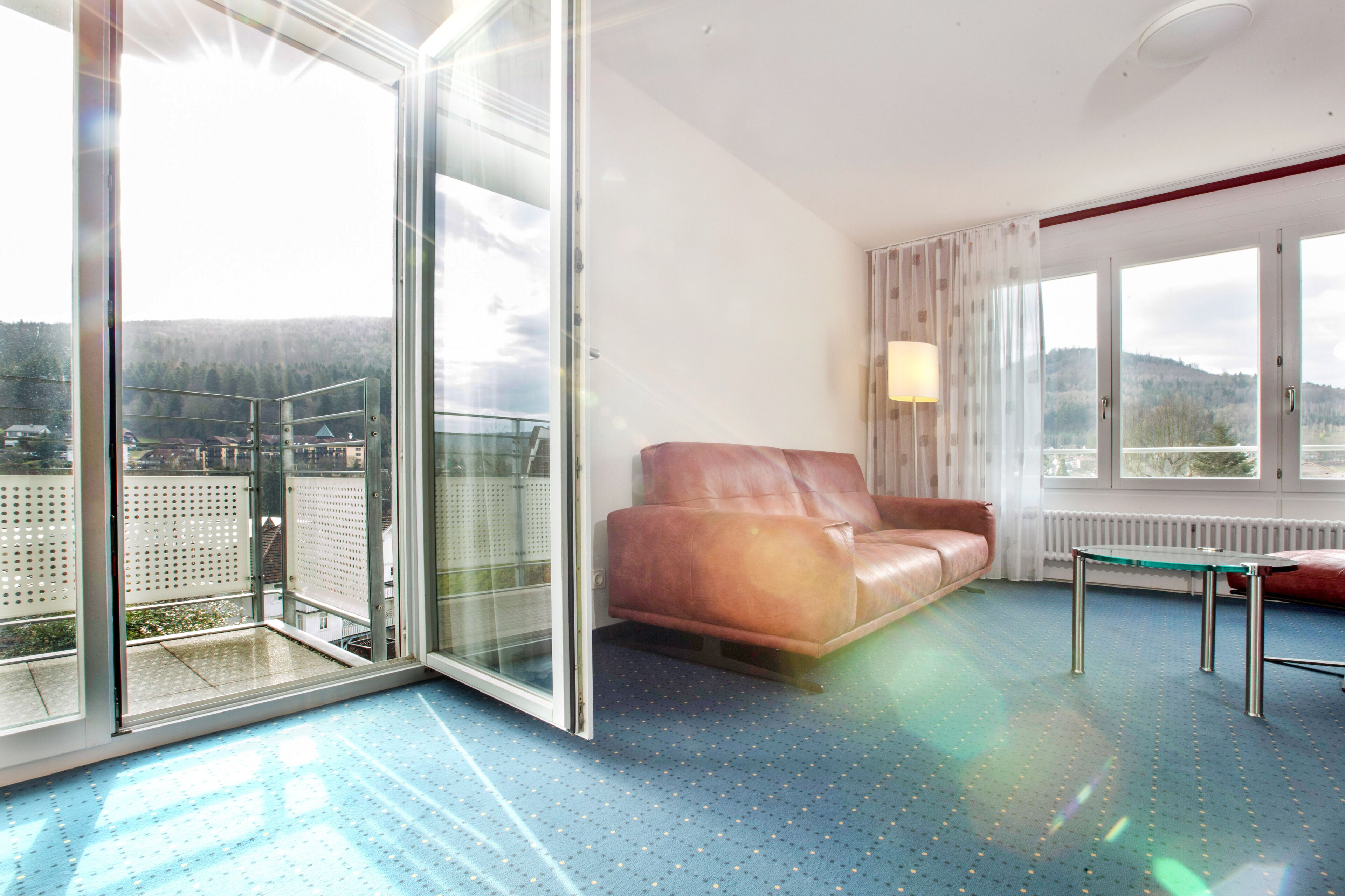 apartment, balcony | living area | flat-screen tv