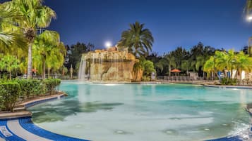 4 outdoor pools, cabanas (surcharge), pool umbrellas