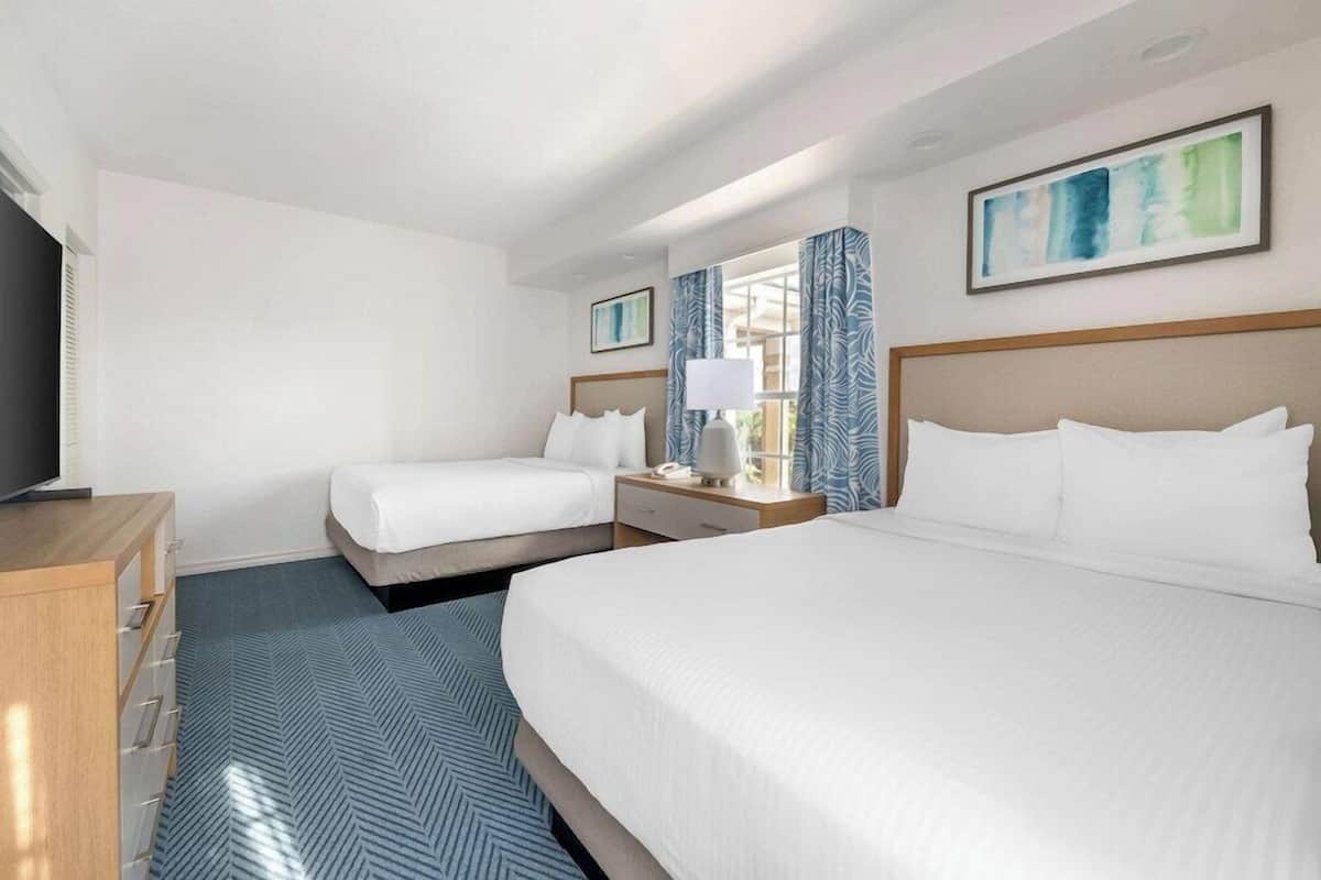 1 habitación y ropa de cama de alta calidad