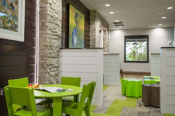 Reception area at Hilton Vacation Club Mystic Dunes Orlando