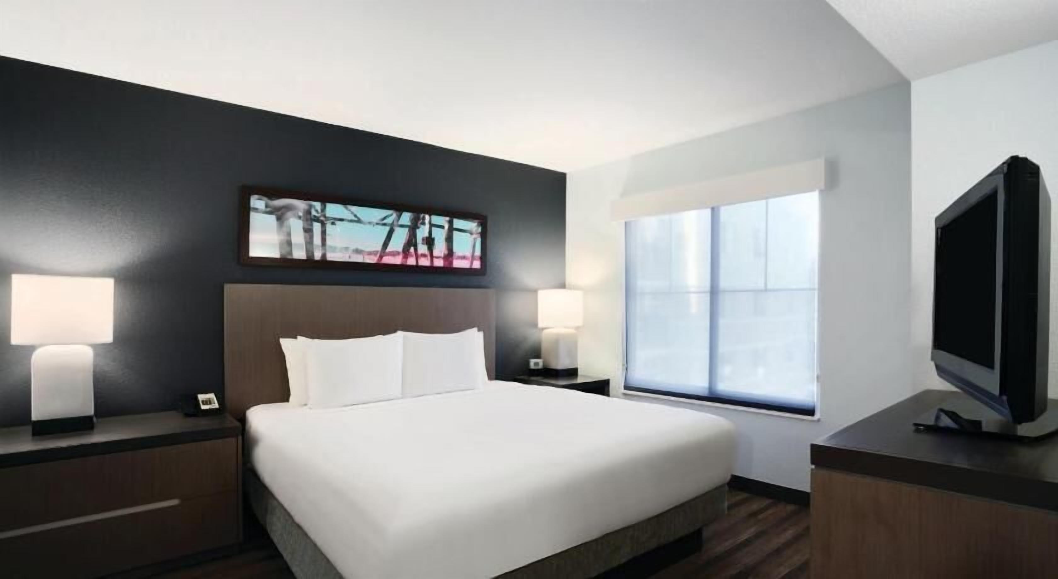 Premium bedding, pillow-top beds, desk, iron/ironing board