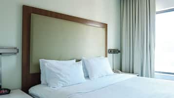 Suite, 1 King Bed | 1 bedroom, in-room safe, desk, laptop workspace