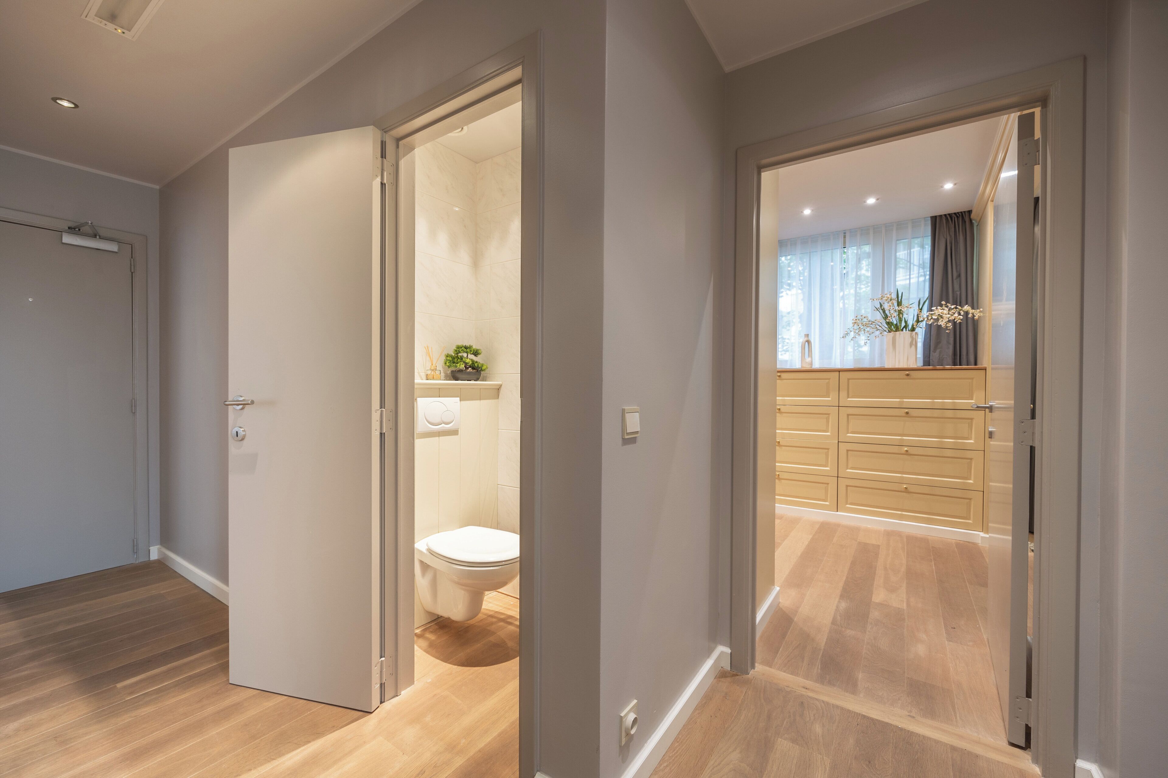 triplex apartment | hallway