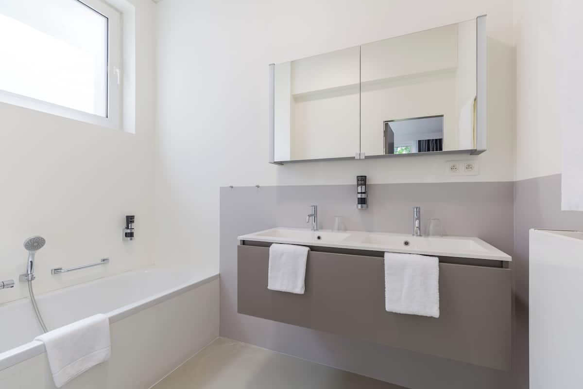 Departamento Confort | Baño | Amenidades de baño ecológicas, secadora de cabello, toallas, jabón
