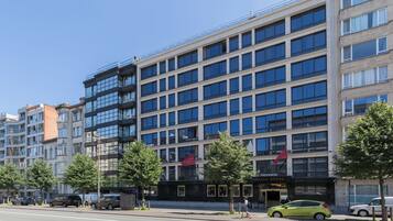 Voorkant van accommodatie