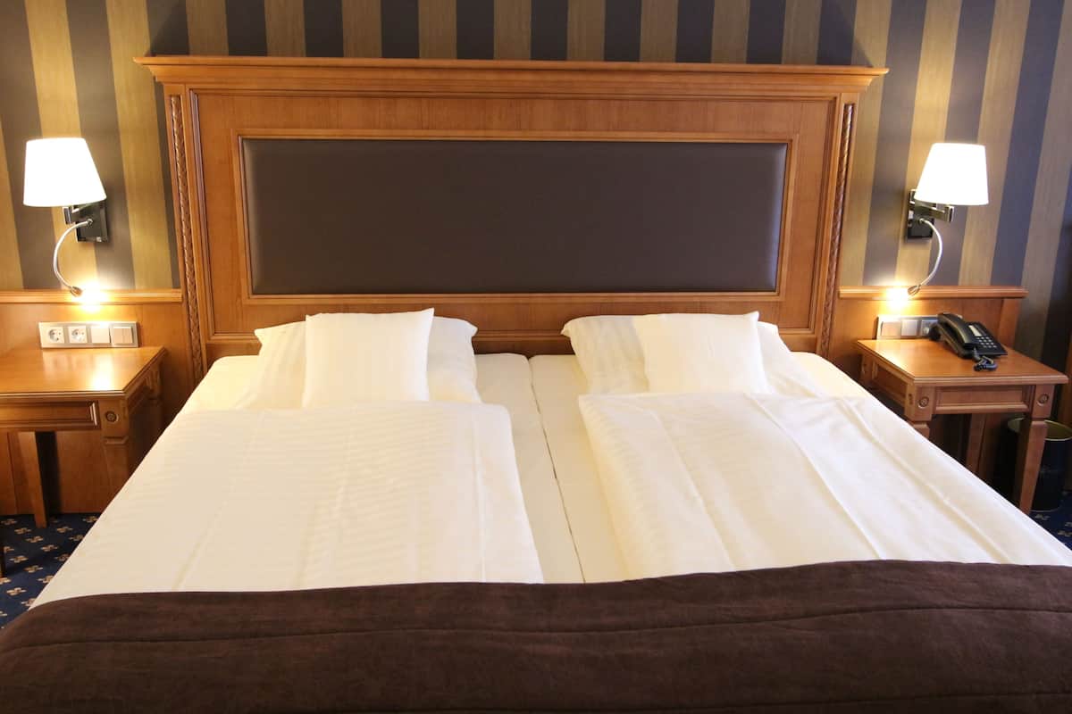 superior double room | premium bedding, minibar, in-room safe, individually decorated