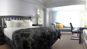 1 slaapkamer, luxe beddengoed, donzen dekbedden, een minibar