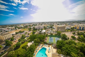 City view from property