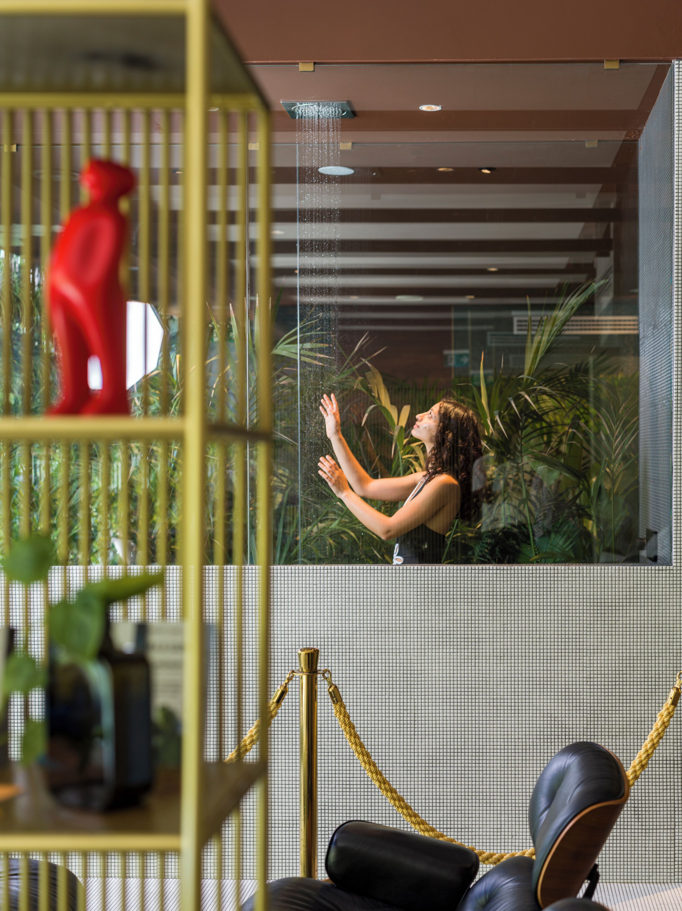 Behandlungsräume für Paare, Sauna, Whirlpool, Dampfbad