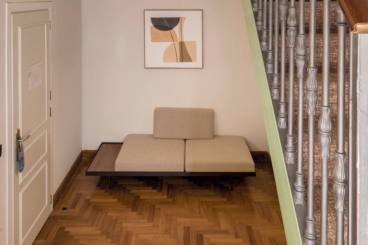 Ropa de cama de alta calidad y minibar