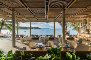3 restaurants, breakfast, lunch, dinner served; farm to table cuisine