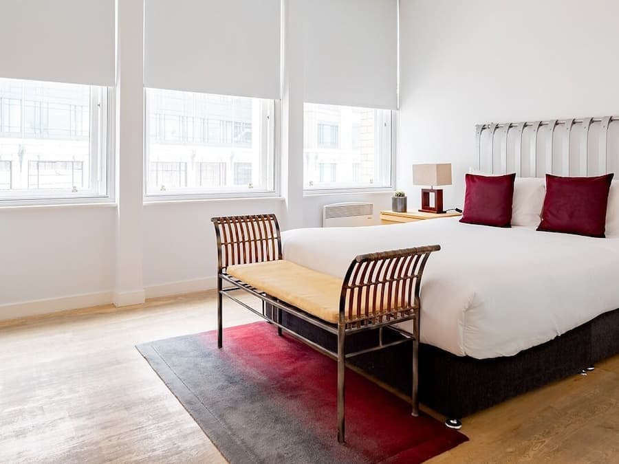 Standard Studio | In-room safe, desk, iron/ironing board, bed sheets