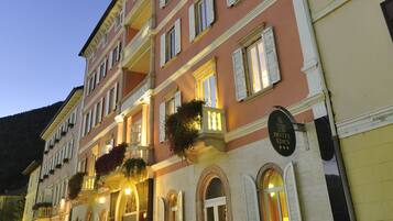 Fassade der Unterkunft