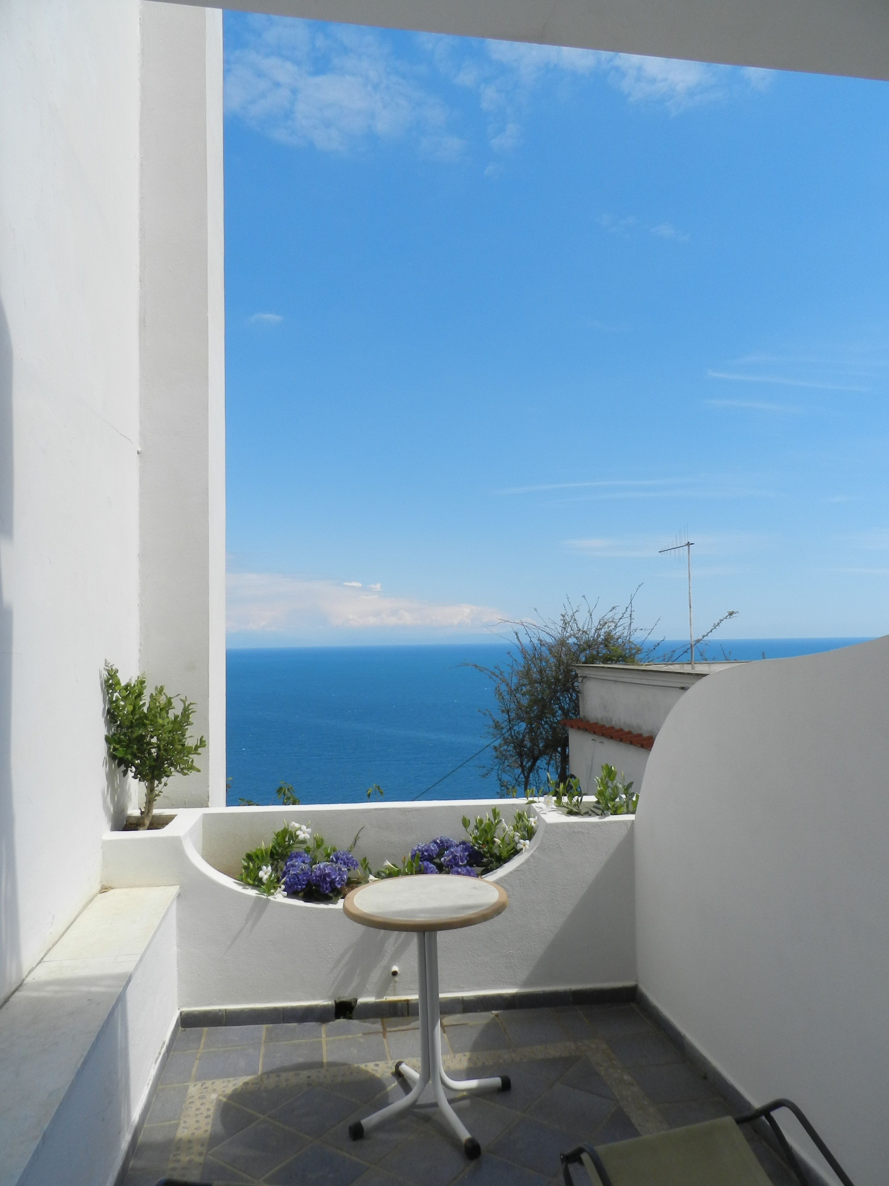 Standard-Doppel- oder -Zweibettzimmer, Balkon, Meerblick | Balkon