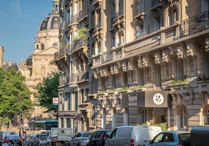 Façade de l’hébergement