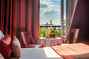 Room with Eiffel Tower view