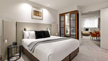 Peppers Family Suite | Luxe beddengoed, pillowtop-bedden, een minibar, een kluis op de kamer