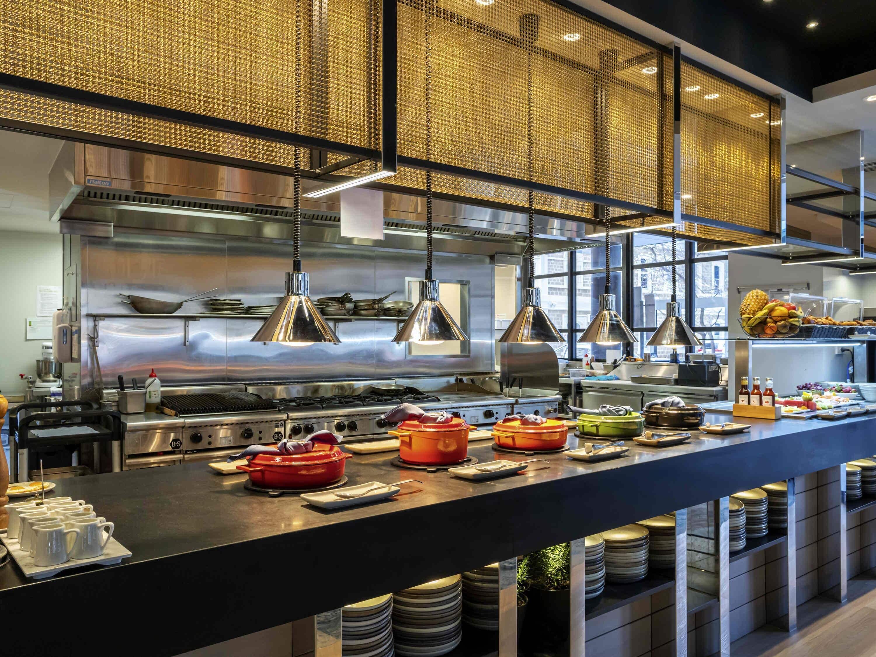 Daily buffet breakfast (AUD 38 per person)