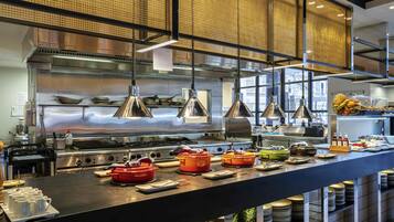 Daily buffet breakfast (AUD 38 per person)