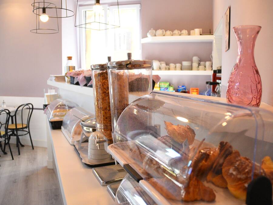 Daily buffet breakfast (EUR 10 per person)