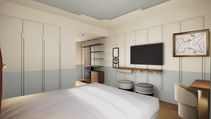 In-room safe, desk, blackout drapes, soundproofing