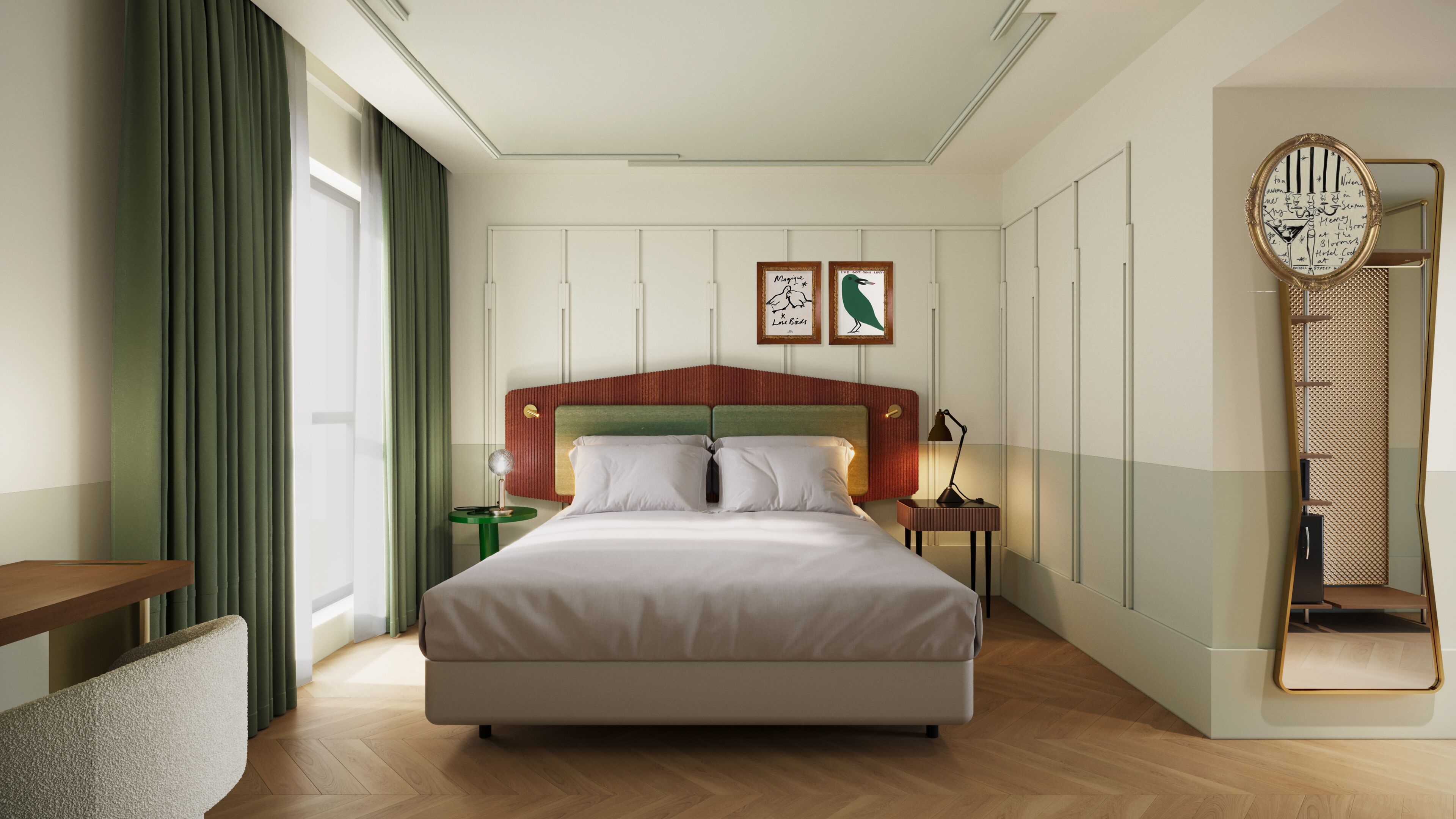 Zimmersafe, Schreibtisch, Verdunkelungsvorhänge, schallisolierte Zimmer