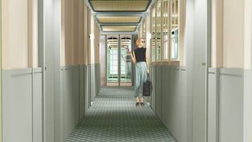 In-room safe, blackout curtains, soundproofing, free WiFi