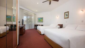 Pillow-top beds, in-room safe, iron/ironing board, free cots/infant beds