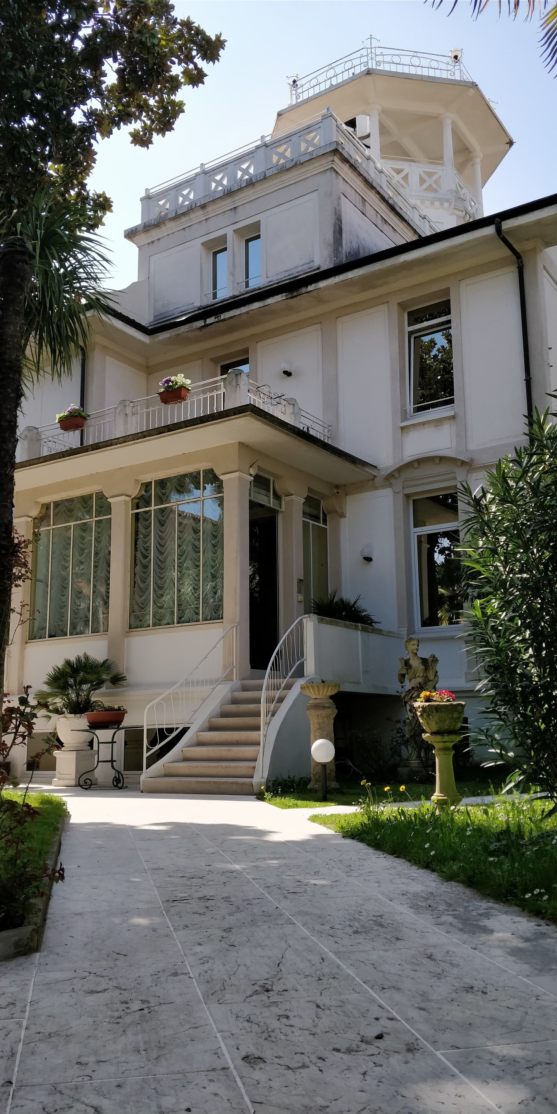 Façade de l’hébergement