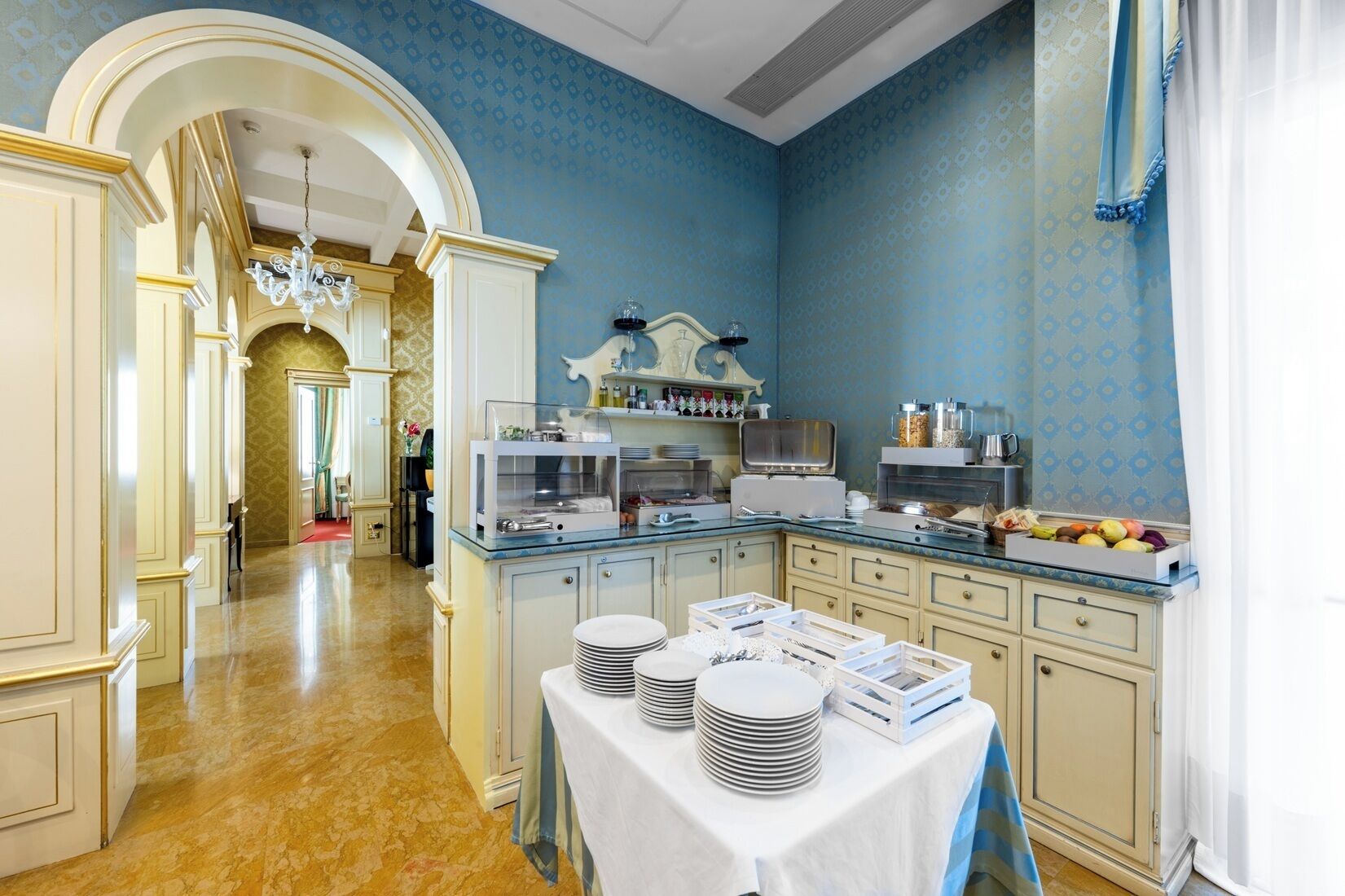 Petit déjeuner buffet compris tous les jours