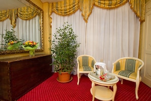 Lobby sitting area