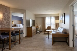 Suite, 2 Bedrooms | In-room safe, desk, blackout drapes, iron/ironing board
