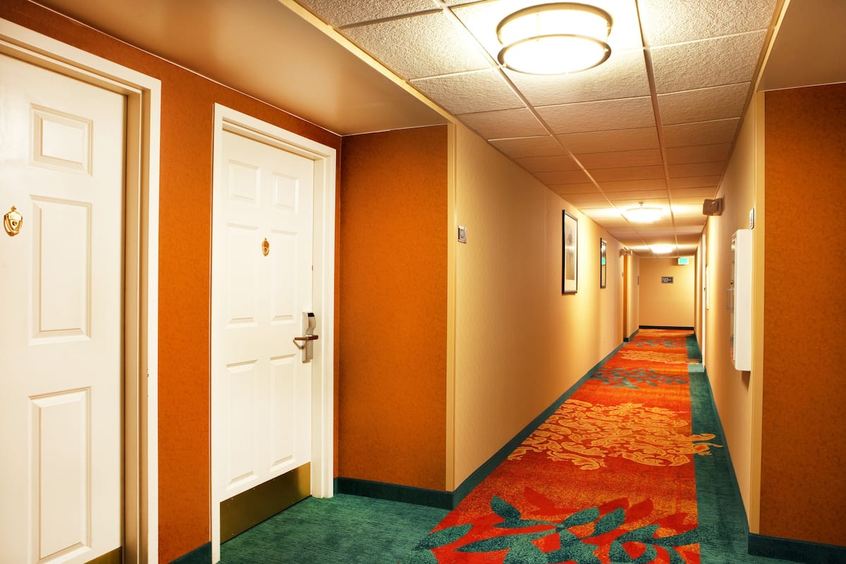 In-room safe, desk, blackout curtains, iron/ironing board