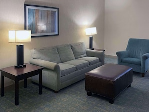 Suite, 2 Queen Beds, Non Smoking | Desk, iron/ironing board, free cribs/infant beds, rollaway beds