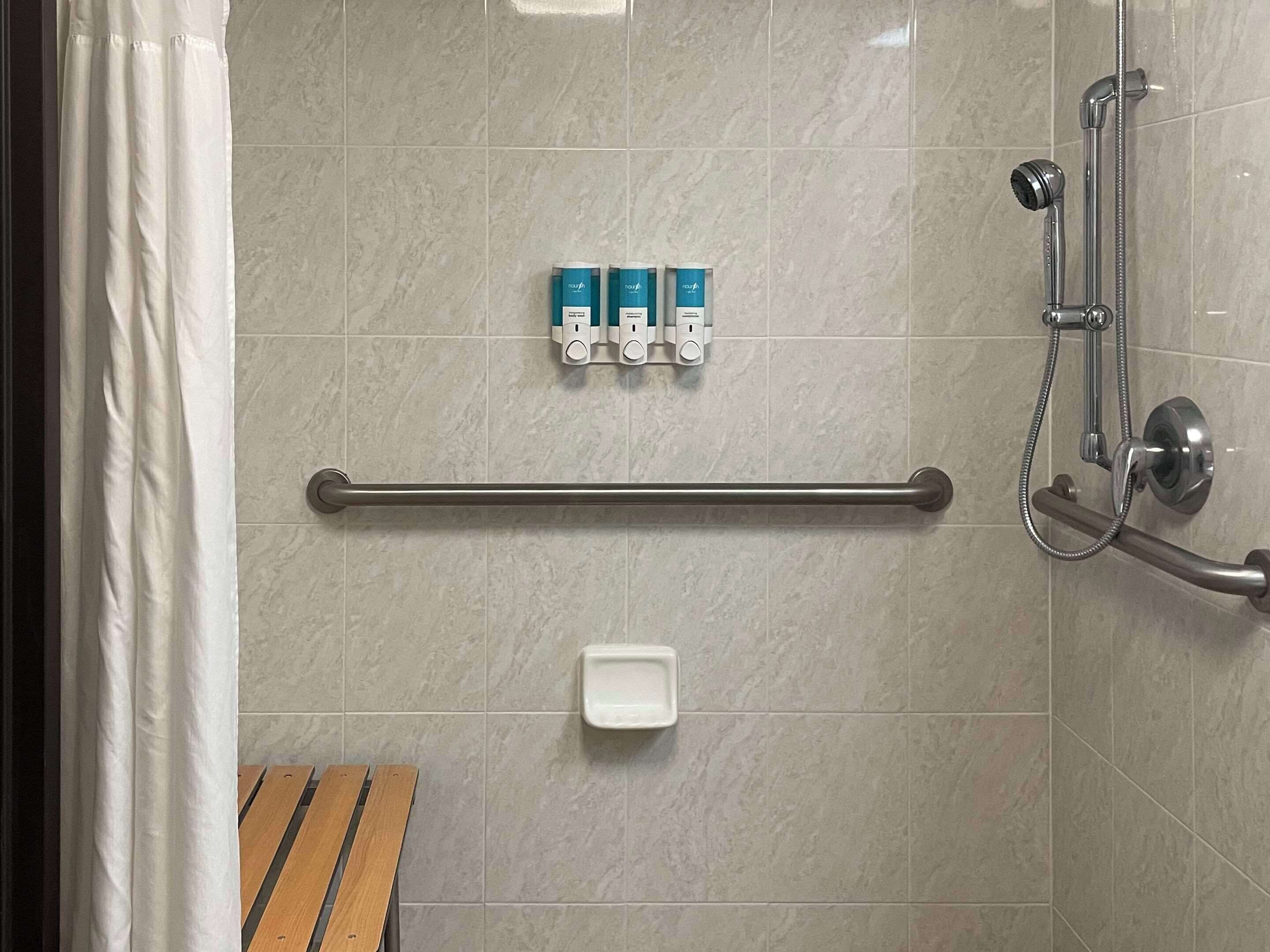 room, 1 king bed, accessible, non smoking (roll-in shower) | desk, iron/ironing board, free cots/infant beds, rollaway beds