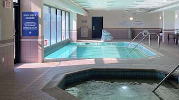 Indoor pool, outdoor pool
