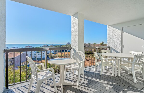 Standard Room, 3 Bedrooms (Sea Mark) | Balcony view