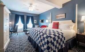Luxury Suite, 1 Bedroom | Frette Italian sheets, premium bedding, in-room safe, soundproofing - The Kendall Hotel at the Engine 7 Firehouse (Cambridge)