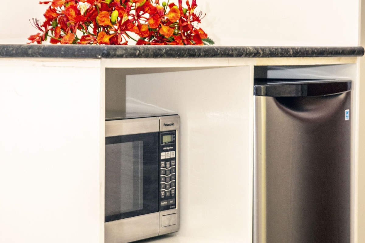 room, poolside | mini fridge