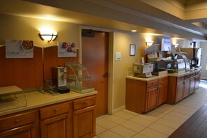 Free daily full breakfast