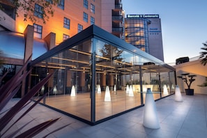 Espace banquet en plein air