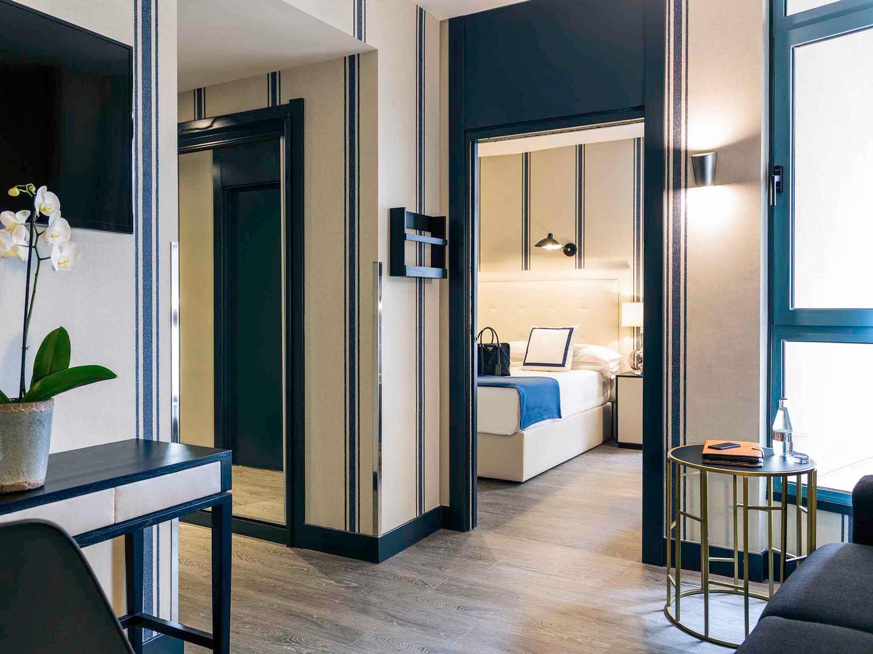 Minibar, in-room safe, desk, blackout curtains