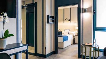 Minibar, in-room safe, desk, blackout curtains