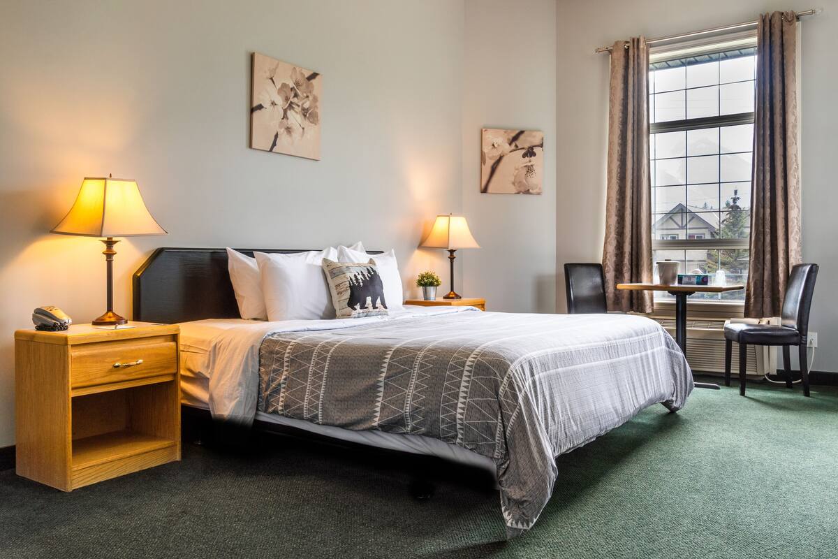 premier studio, 1 king bed | iron/ironing board, free wifi, bed sheets