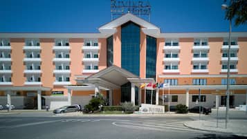 Overnatningsstedets facade