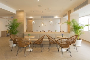 Sala de estar en el lobby