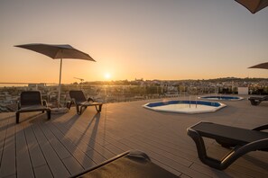 Terrasse sur le toit